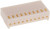 HU-10, розетка на кабель с контактами (2.54мм)