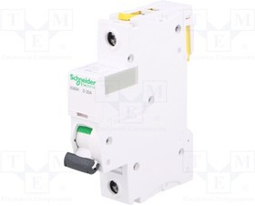 A9F08120, Выключатель максимального тока, 230ВAC, Iном 20А, Монтаж DIN