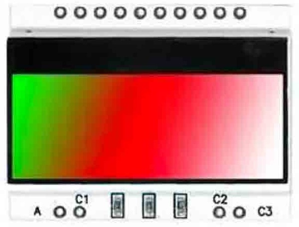 EA LED36x28-ERW, LED Backlighting Green / Red / White FOR EA DOGS104x-A