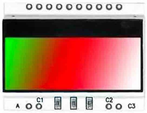 EA LED36x28-ERW, LED Backlighting Green / Red / White FOR EA DOGS104x-A