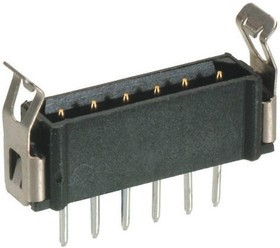 M80-8820642, Power to the Board 6 POS SIL MALE VERT LATCHED TIN
