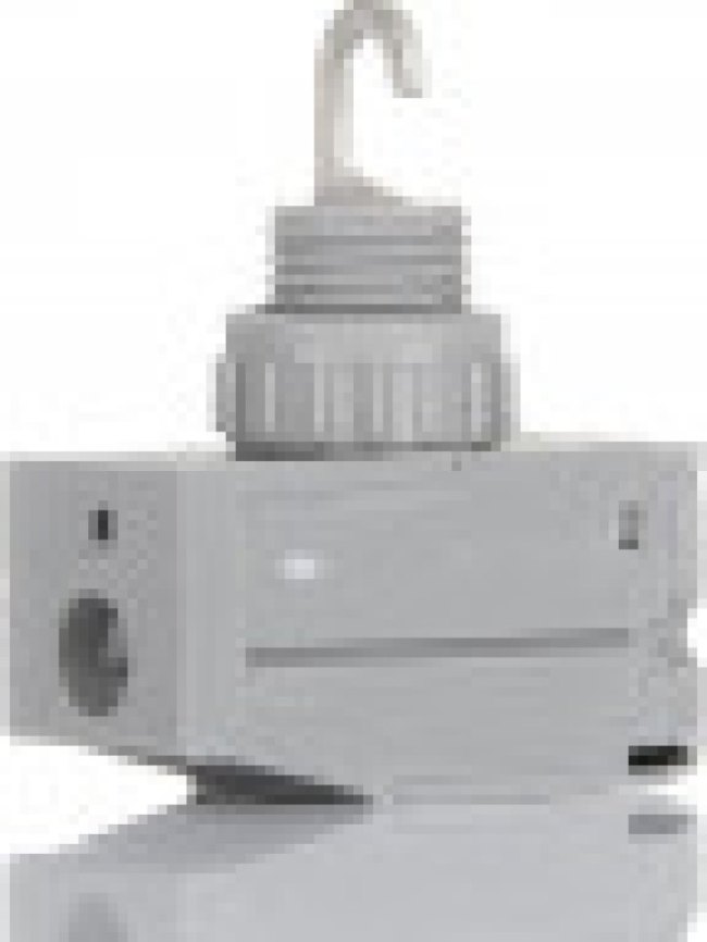 0708250, Lead-through terminal block grey, Straight, Pitch, 1 Poles