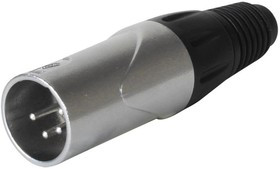 CX3M001-4P, XLR Male Connector - 4 pin
