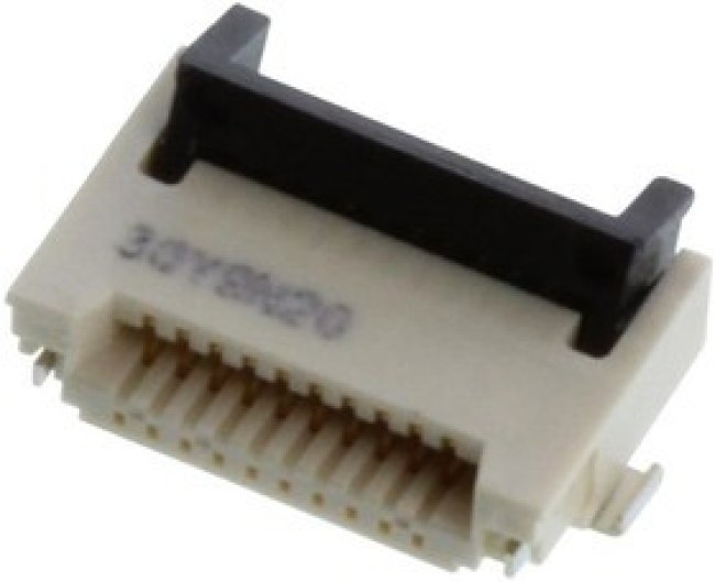 XF3M-1015-1B, FFC &amp; FPC Connectors RotaryBackLock .5mm Dual Contact 10pin