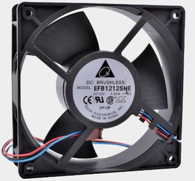 Вентиляторы EFB1212SHE 12v 1.2A 120х38 3 pin 120x38