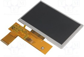 DEM800480STMH-PW-N, Дисплей TFT, 5", 800x480, Подсвет LED, Размер окна 108x64,8мм