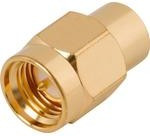 8018-6005, Conn SMA 0Hz to 18GHz 50Ohm ST Cable Mount PL Gold Over Nickel Bag