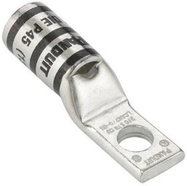 LCAN2/0-14-X, Terminals Copper Comp Lug 1H 2/0 AWG
