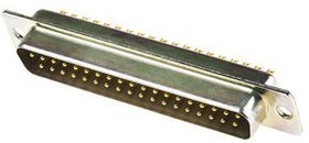 472871, D-Sub Connector, Steel, Plug, DC-37, 5A, 750V, Pack of 5 pieces