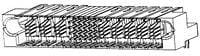 2-6450130-9, Power to the Board MBXL R/A HDR 2P+24S+2P