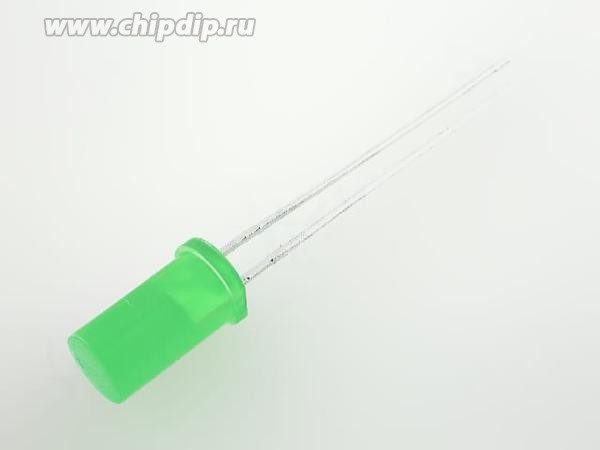 L-483GDT, Светодиод цилиндрический зеленый 100° d=5мм 4мКд 568нМ L-483GDT, Светодиод цилиндрический зеленый 100° d=5мм 4мКд 568нМ