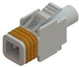 572-001-000-200, Pin &amp; Socket Connectors 1 PIN RECEPTACLE WHITE