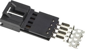5-103948-3, 4-Way IDC Connector Plug for Cable Mount, 1-Row 5-103948-3, 4-Way IDC Connector Plug for Cable Mount, 1-Row