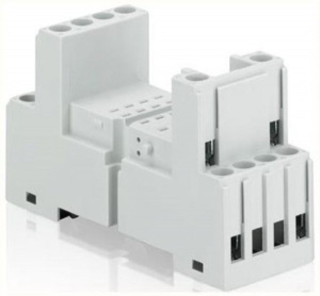 1SVR405651R2000 CR-M3SS, CR-M PCB Mount Relay Socket