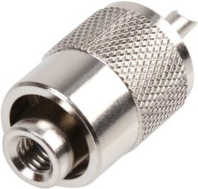 MC002866, Разъем РЧ / Коаксиальный, UHF Коаксиальный, Прямой Штекер, Поворотный, RG59/U, Латунь