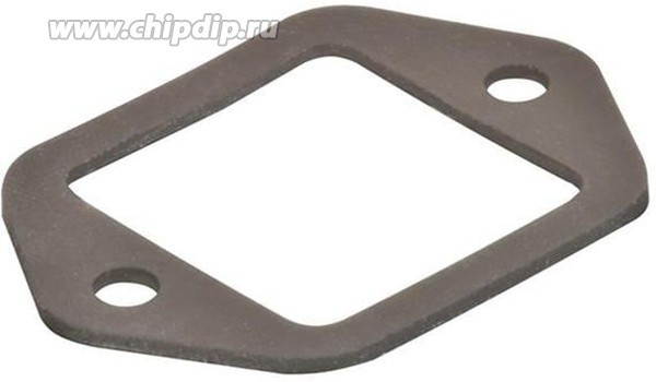 09200009991, Flange Gasket, Han Series , For Use With Heavy Duty Power Connectors