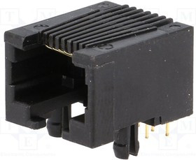 MTJ-885X1, Гнездо, RJ45, PIN: 8, с низкми профилем, Конф: 8p8c, THT MTJ-885X1, Гнездо, RJ45, PIN: 8, с низкми профилем, Конф: 8p8c, THT