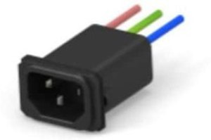 15EJHS8, AC Power Entry Modules 15A IEC-WIRE LEAD SNAP IN MOUNT 15EJHS8, AC Power Entry Modules 15A IEC-WIRE LEAD SNAP IN MOUNT