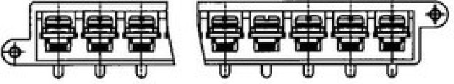 YK1140233100G, Barrier Terminal Blocks
