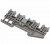 3042159, ST 2.5-QUATTRO/4P Series Grey DIN Rail Terminal Block, Single-Level, Spring Clamp Termination 3042159, ST 2.5-QUATTRO/4P Series Grey DIN Rail Terminal Block, Single-Level, Spring Clamp Termination