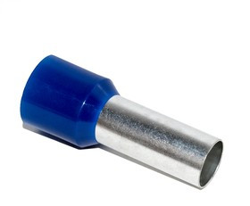 Наконечник штыревой втулочный изолированный KTE 50-25 50мм2/L=25мм/Синий (упак=100 шт.)