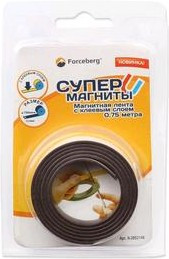 Магнитная лента с клеевым слоем, 750×25 мм