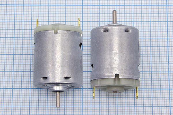Двигатель 7,2В, 0,4А, левый, 12400 оборотов/мин, 28x33m47, RS-365SA-2885; Q-6200 T двиг 7,2В\0,4А\лев\12400\ 28x33m47\RS-365SA-2885