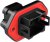 AT04-08PB-PM13, RCPT HOUSING, 8POS, THERMOPLASTIC, BLK
