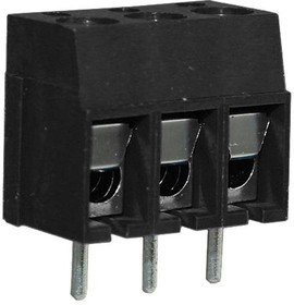 CTBP1000/3, Клеммная колодка типа провод к плате, 5 мм, 3 вывод(-ов), 22 AWG, 14 AWG, 1.6 мм², Винт