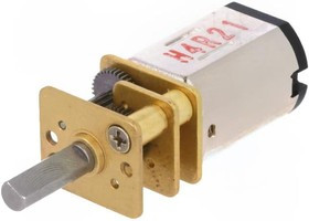 3048, Двигатель: DC, с редуктором, HPCB 12V, 12ВDC, 750мА, Ось: D профиль