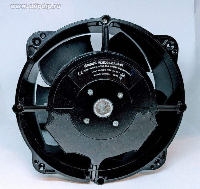 W2E208-BA20-01, AC Fans AC Axial Fan, 260x260x80mm, 230VAC, 87W, 70dBA, Ball Bearing, Terminal, IP44 W2E208-BA20-01, AC Fans AC Axial Fan, 260x260x80mm, 230VAC, 87W, 70dBA, Ball Bearing, Terminal, IP44