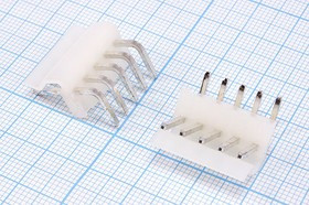 DS1072-5 MRT6 (PWL- 5R), Вилка на плату угловая, 5 контактов, шаг 3.96мм; №9691 C штек пит PWL\1x 5\P3,96\плат\угл\ DS1072-5MRT6\[PWL-0