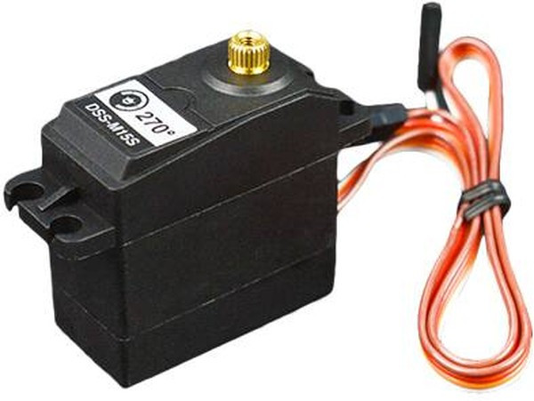 SER0044, DSS-M15S 270° 15KG DF Metal Servo with Analog Feedback