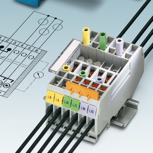 3026272, DIN Rail Terminal Blocks URTK 6