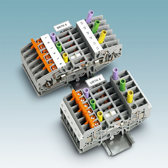 3026272, DIN Rail Terminal Blocks URTK 6