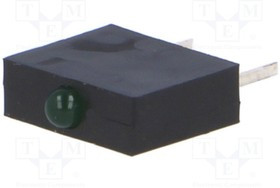 KM-2520EJ/1SGD, LED; горизонтальн.,в корпусе; зеленый; 1,8мм; Кол-во диод: 1; 20мА