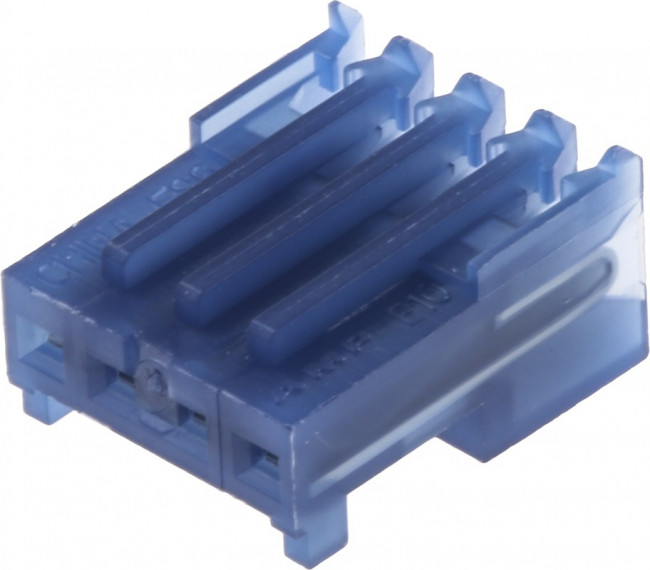 3-643815-4, 4-Way IDC Connector Socket for Cable Mount, 1-Row