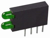 5682F5_5, LED Circuit Board Indicators DUAL MOUNT T1 LED