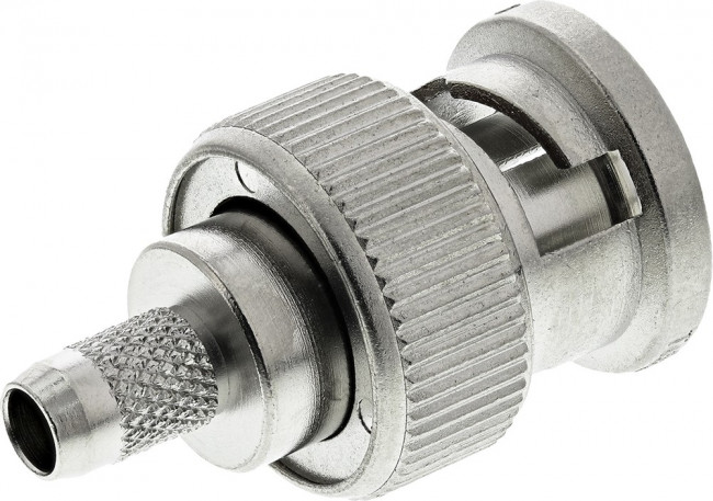 J01002B0018, 75 Straight Cable Mount, BNC Connector, Plug J01002B0018, 75 Straight Cable Mount, BNC Connector, Plug