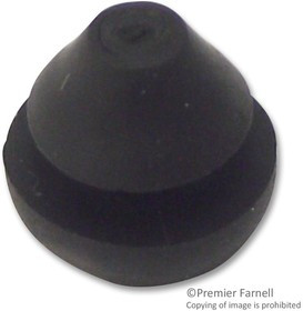 TRPOF-40048, Резиновая прокладка / ножка, вставные, упаковка из 100, Прессовая Посадка, 2.3 мм, 7.9 мм, Круглая