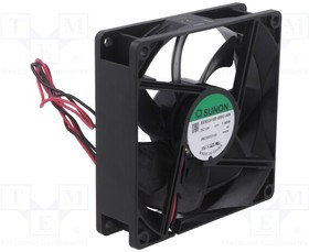 EE92251B2-A99, Fan: DC; axial; 12VDC; 92x92x25mm; 76.46m3/h; 32dBA; ball bearing