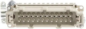 09330242620, Heavy Duty Power Connectors 24P MALE CAGE CLAMP HAN ES 09330242620, Heavy Duty Power Connectors 24P MALE CAGE CLAMP HAN ES