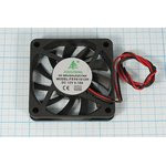 Вентилятор постоянного тока 12 Вольт, 60x60x10мм, подшипник скольжения, 5500 об/мин, ВН021 вент 60x6 Вентилятор постоянного тока 12 Вольт, 60x60x10мм, подшипник скольжения, 5500 об/мин, ВН021 вент 60x6