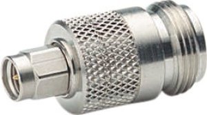 NF-SMAM-NT3G-50, RF Adapter, Straight, N Socket - SMA Plug, 50Ohm NF-SMAM-NT3G-50, RF Adapter, Straight, N Socket - SMA Plug, 50Ohm