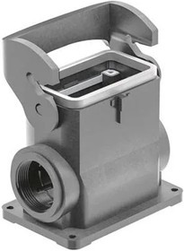 19432100251, Heavy Duty Power Connectors HAN-ECO 10B O SMT HS SNG LVR 1XM25 WO GLN