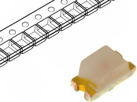 HSMY-C190, Светодиод SMD жёлтый 589нм матовый