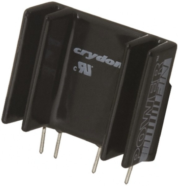 PF480D25, Solid State Relays - PCB Mount PCB SIP SSR 660VAC /10A, LVDC, ZC