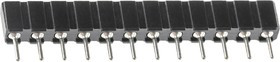 310-87-112-01-640101, 12 Way Straight Through Hole 2.54mm SIL Socket, Solder, 3A 100 V ac, 150 V dc 310-87-112-01-640101, 12 Way Straight Through Hole 2.54mm SIL Socket, Solder, 3A 100 V ac, 150 V dc