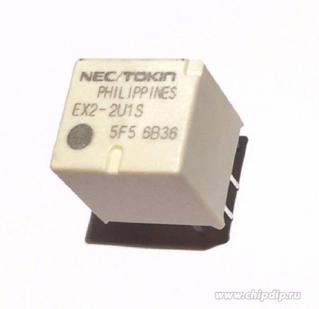 EX2-2U1, Реле: электромагнитное, SPDT x2, Uобмотки: 12ВDC, 30А, 160Ом, РСВ