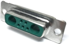 3007W2SCM99A10X, D-Sub Mixed Contact Connectors 7W2 SOLDER CUP FEMALE